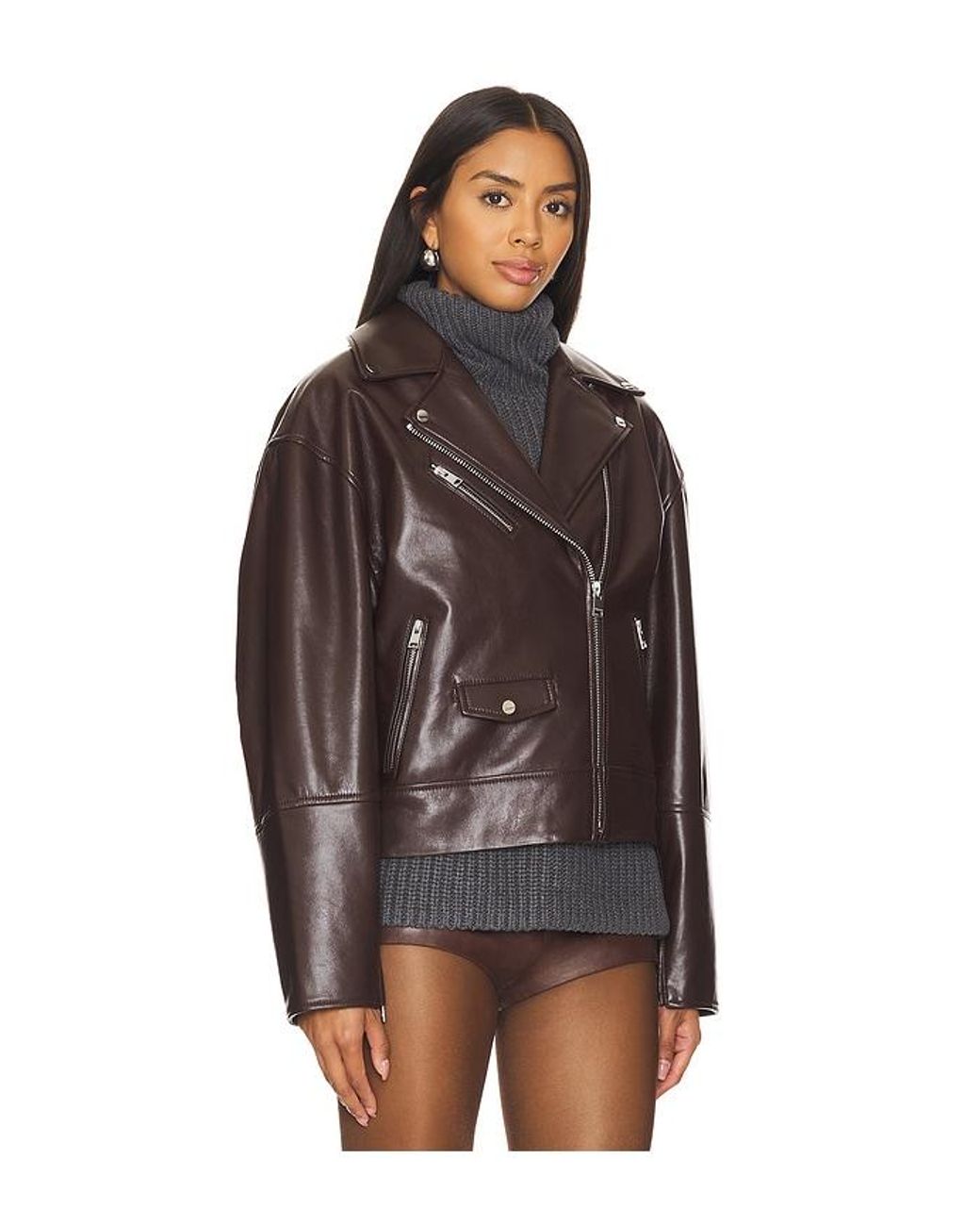 Lamarque Brown Andrade Jacket