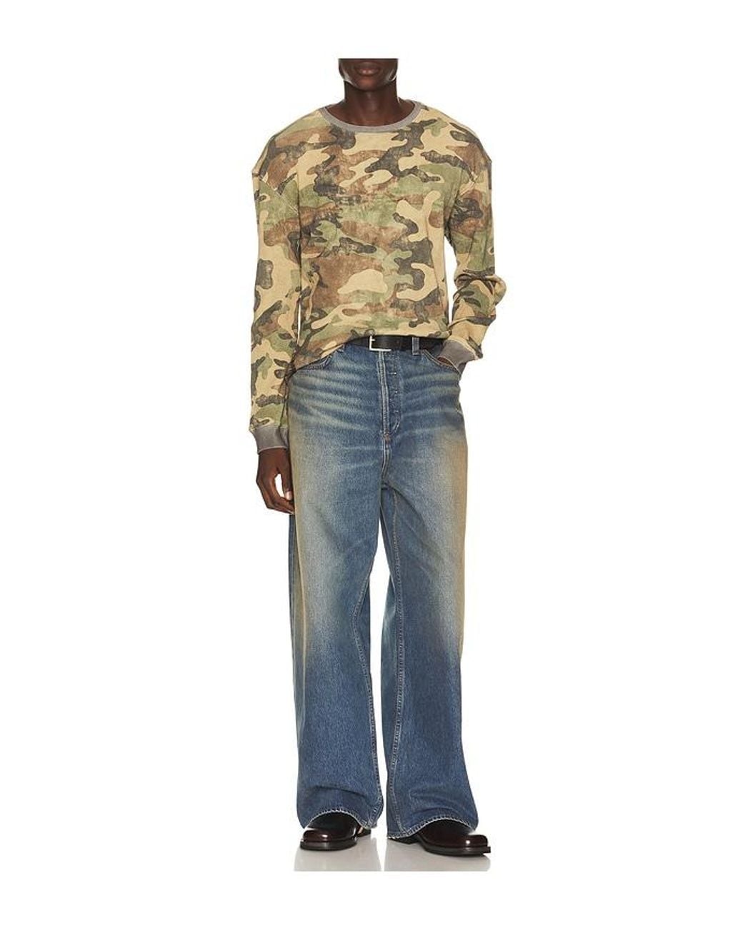 One Of These Days Blue Reversible Woodland Thermal for men