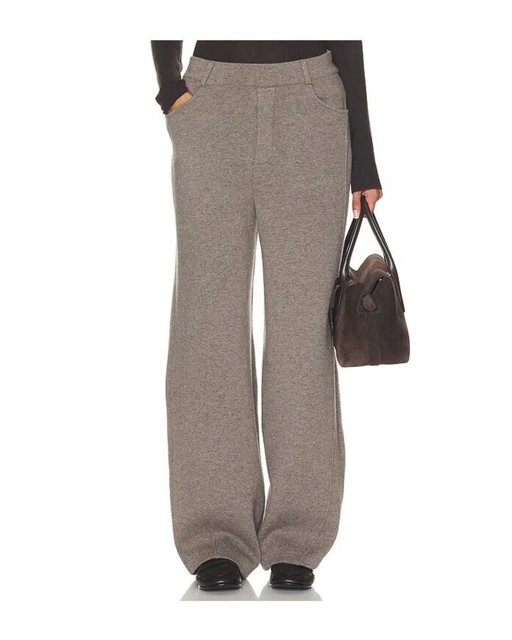 Lisa Yang Gray Veda Trousers
