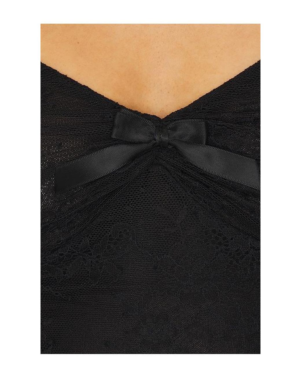MAJORELLE Black Phoebe Top