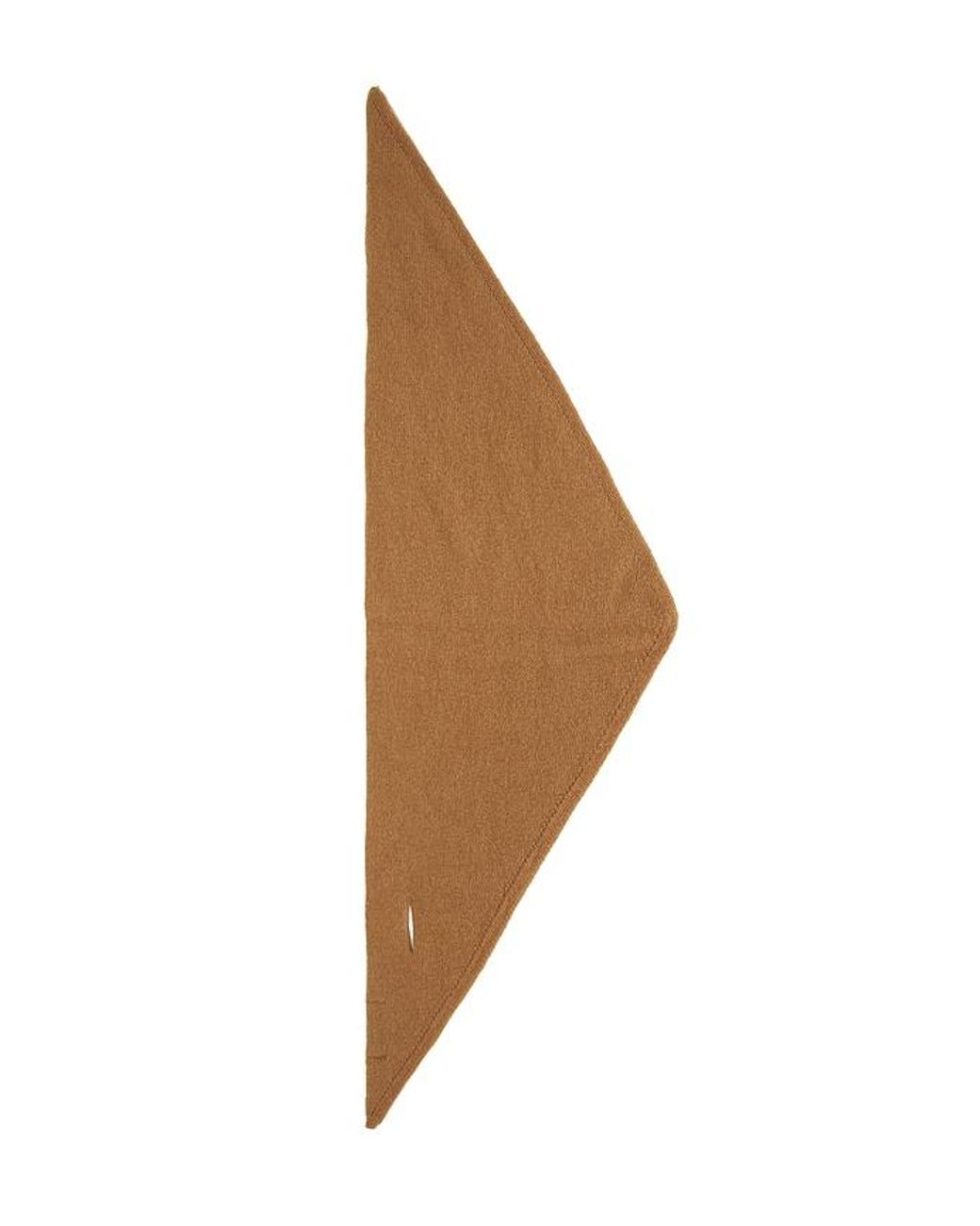 Hat Attack Natural Triangle Knit Scarf