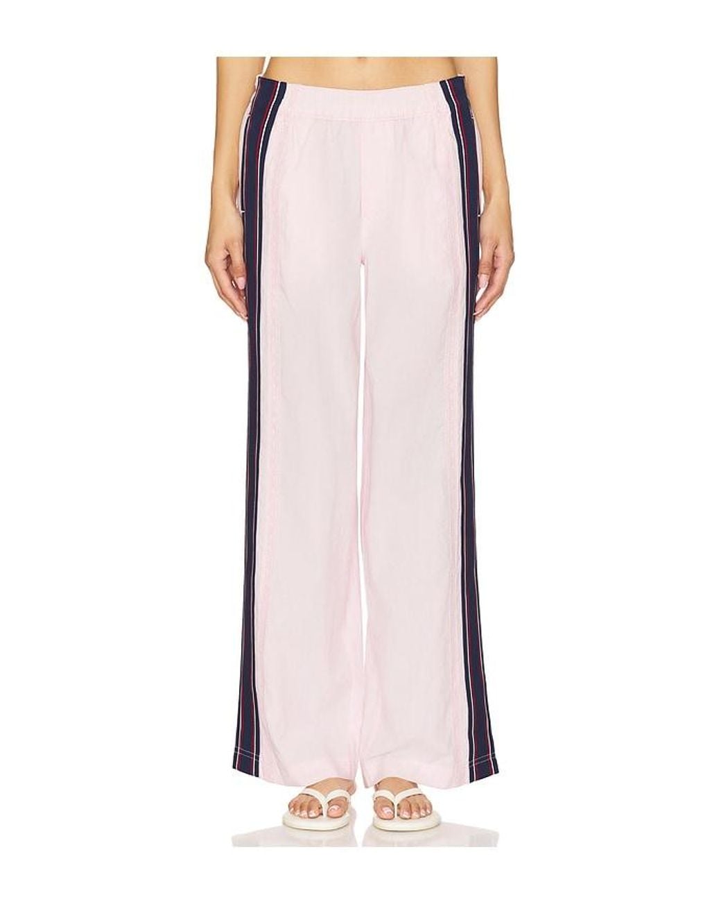 Free People Pink Team Spirit Pull On Pant