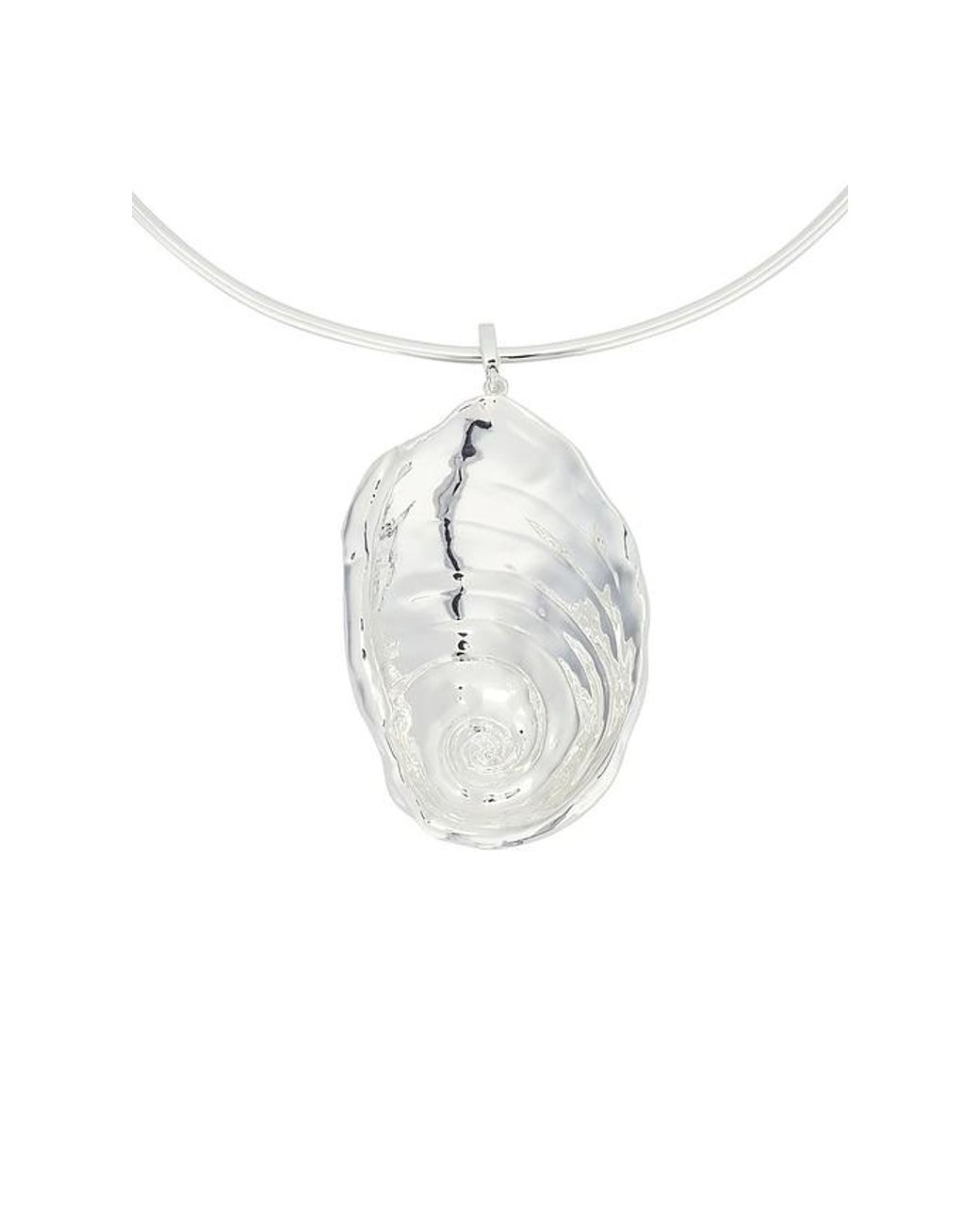 Eliou White Fossil Necklace