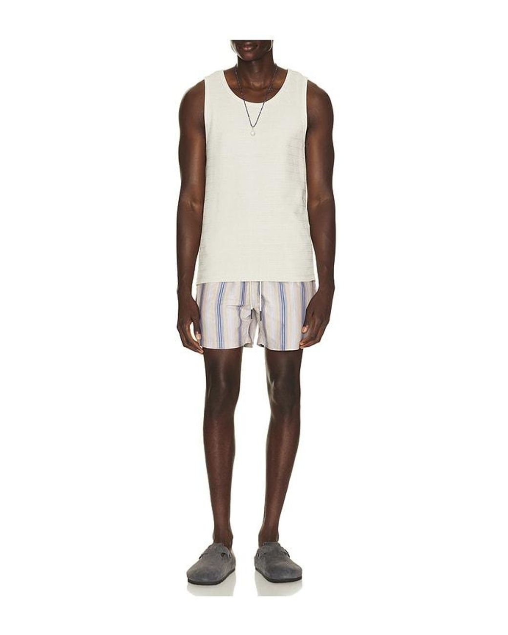 Oas Blue Gelato Swim Shorts for men