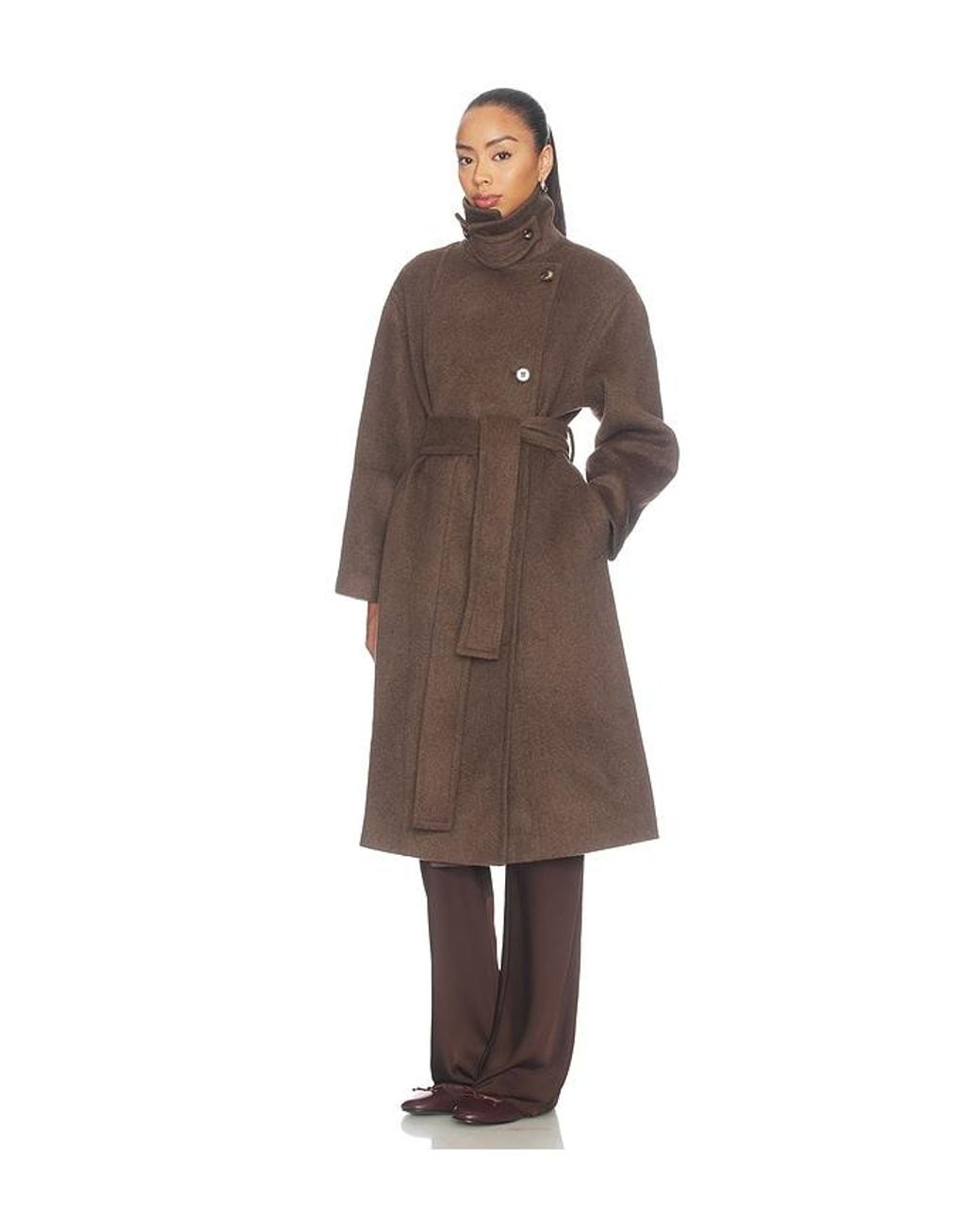 Elodie the Label Brown Genesis Coat