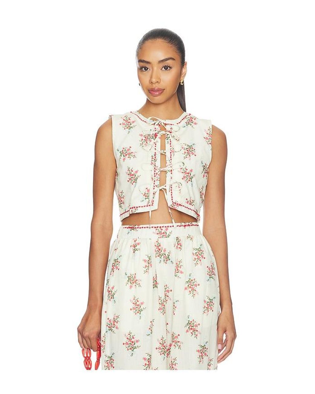 Agua Bendita Natural Madison Cherish Top