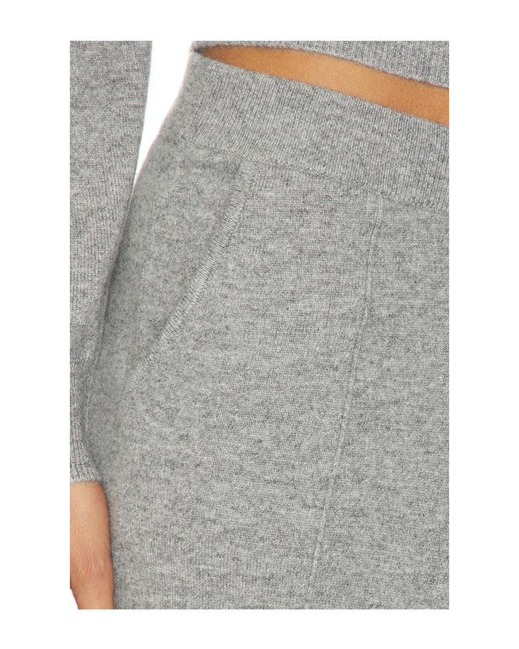 W. Cashmere Gray Laurie Wide Leg Sweatpants