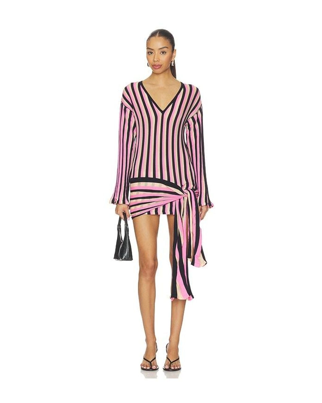 Blumarine Red Mini Knit Dress