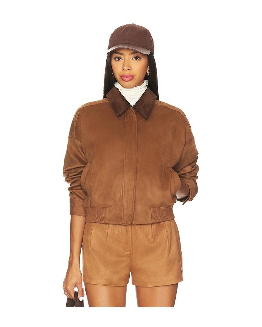 Astr Brown Sorine Jacket