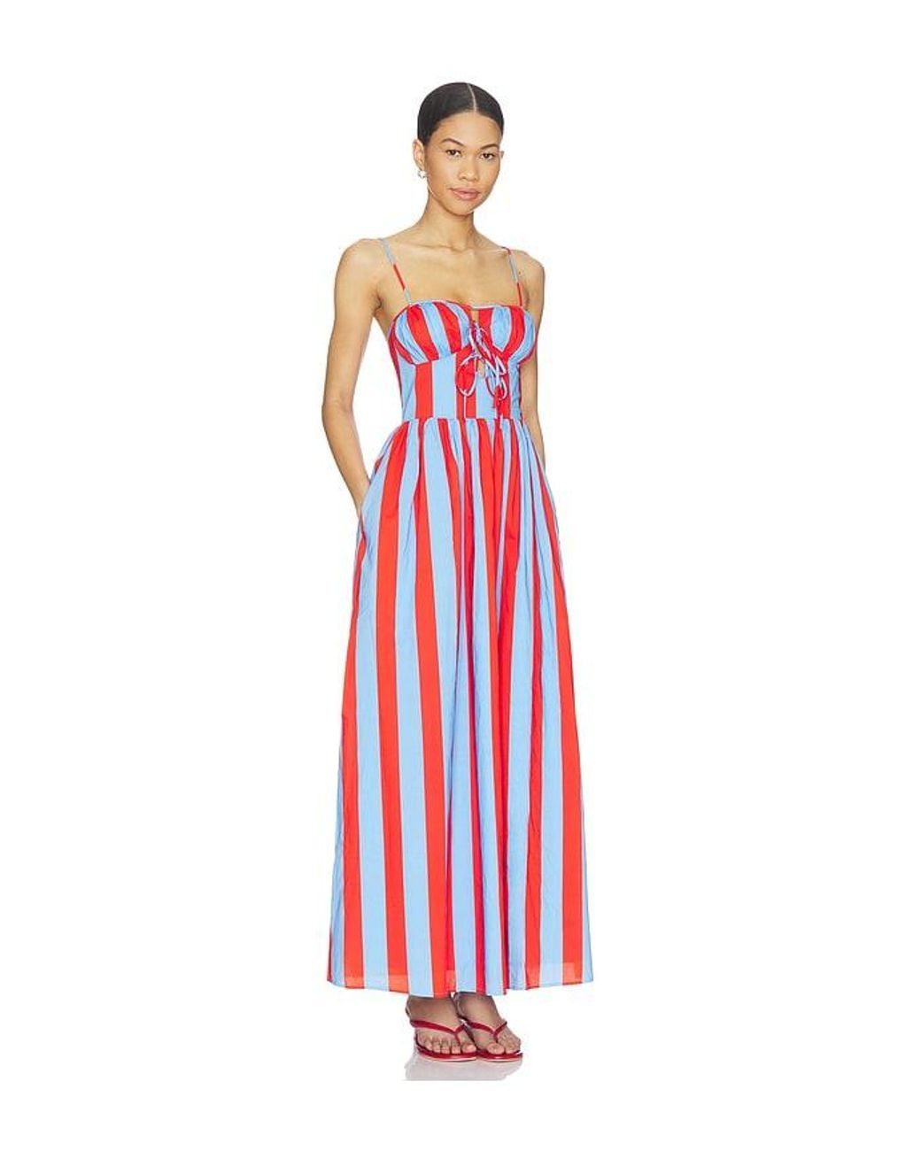 Line & Dot White Primo Dress