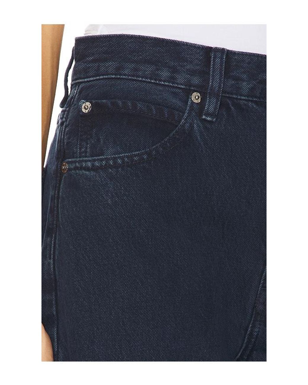 FRAME Blue The Bubble Jeans