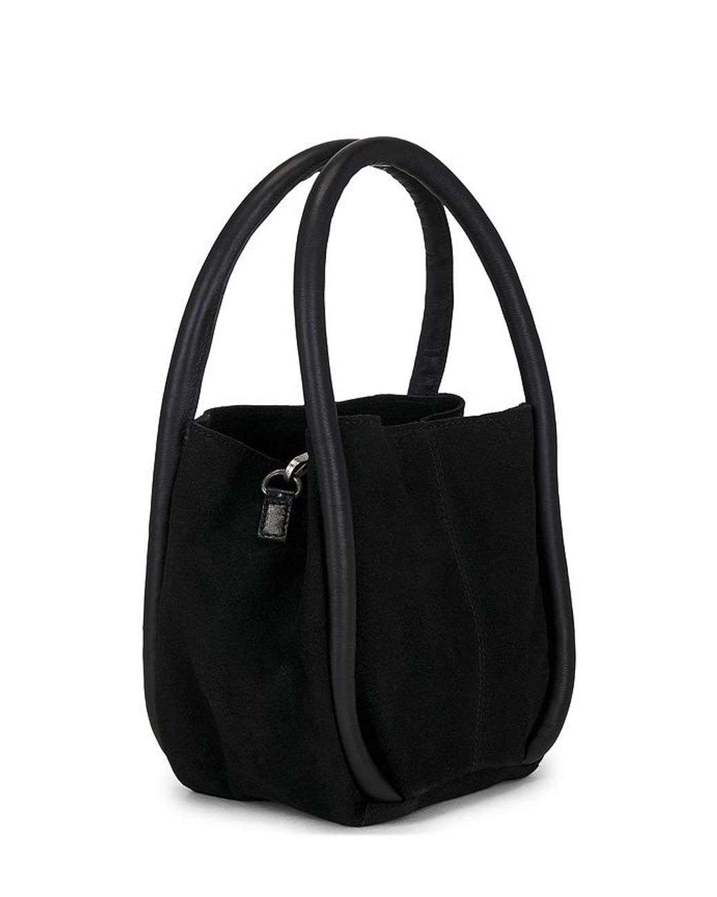 Free People Black Barlow Bucket Bag