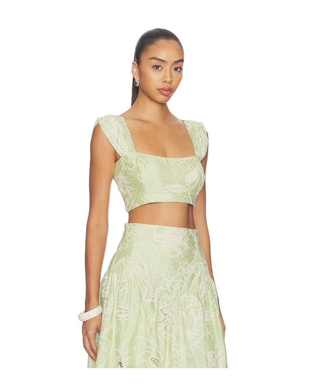 Especia Green Margarita Crop Top