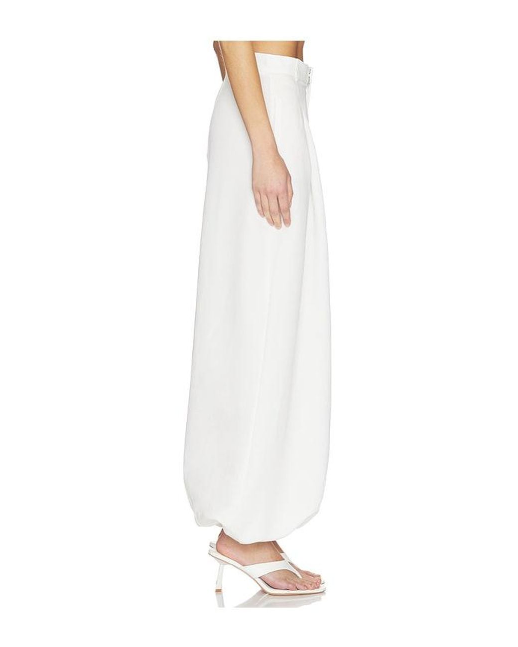 NonChalant Label White Lexi Pant