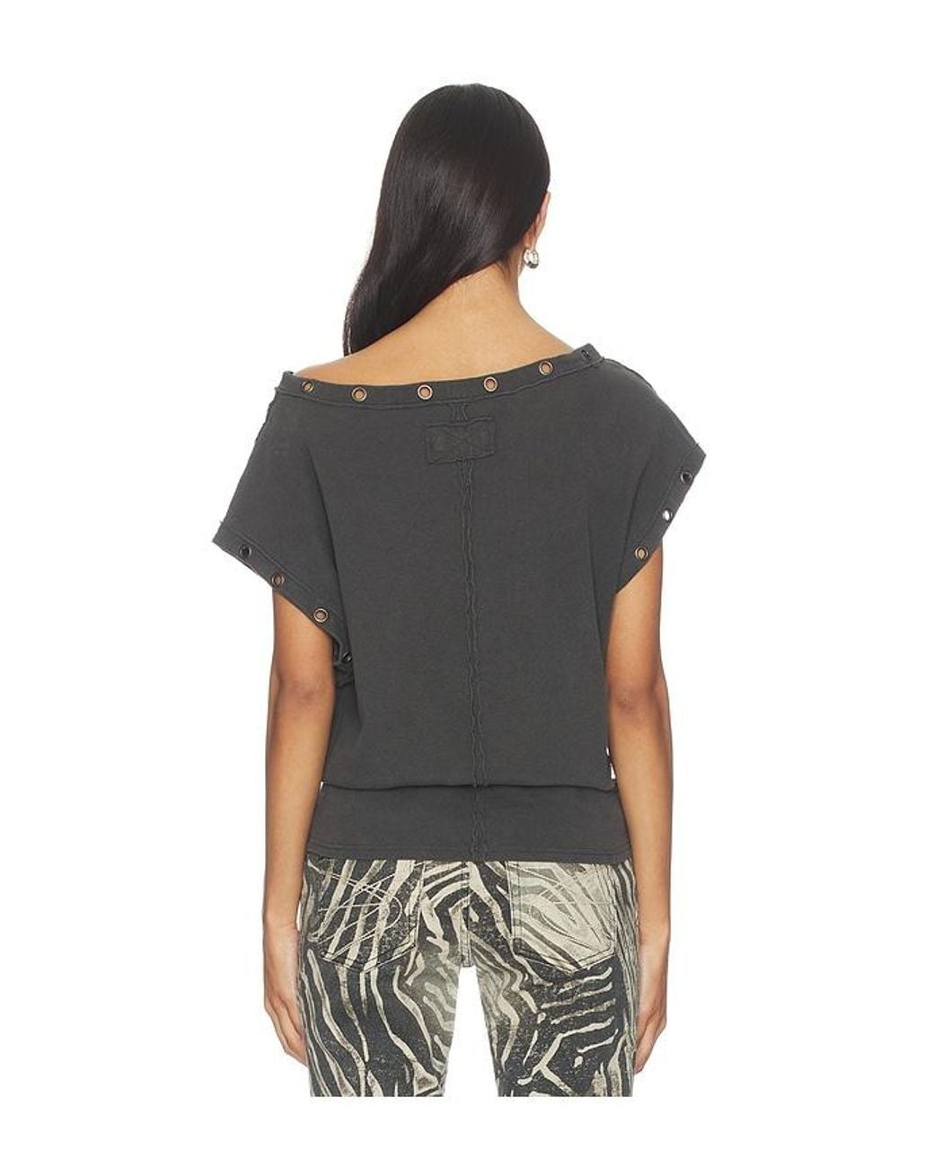 Free People Black X We The Free Billie Tee