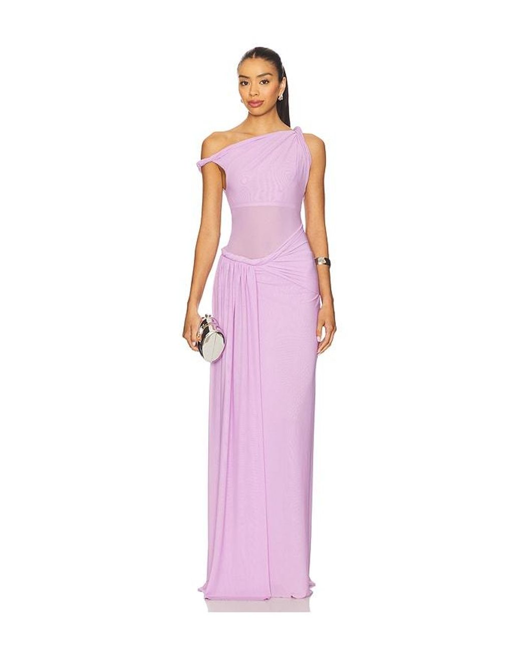 Misha Pink The Sisal Maxi Dress