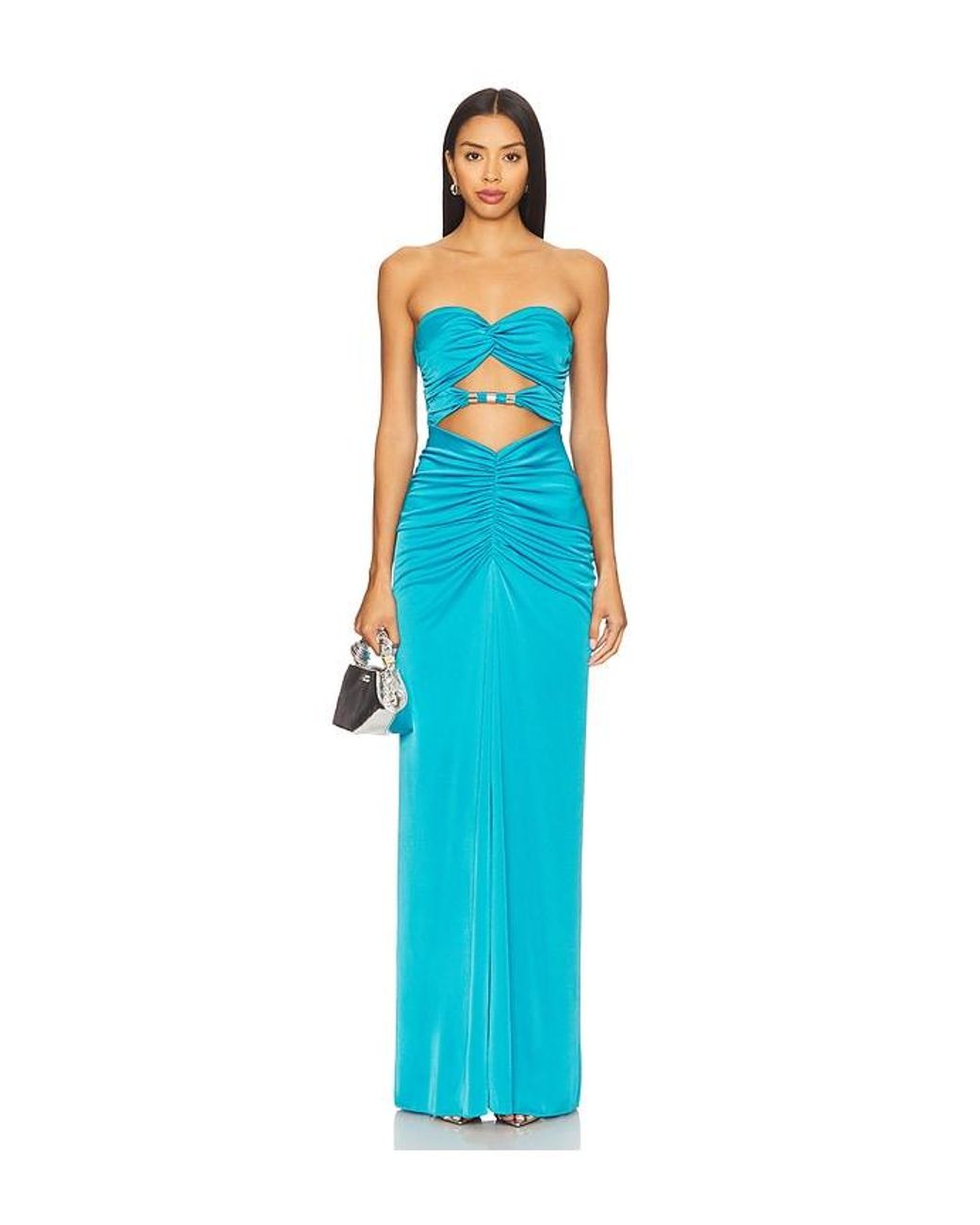Et Ochs Blue Corinne Gown