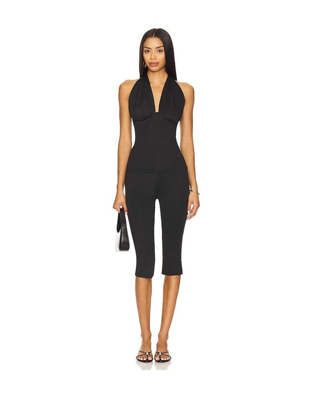 superdown Black Karol Capri Set