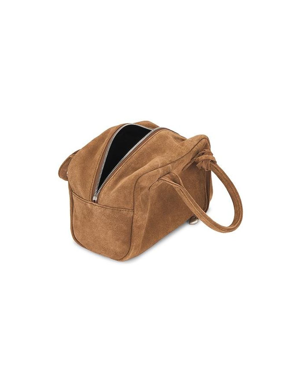 MARGE SHERWOOD Brown Soft Bowling Bag