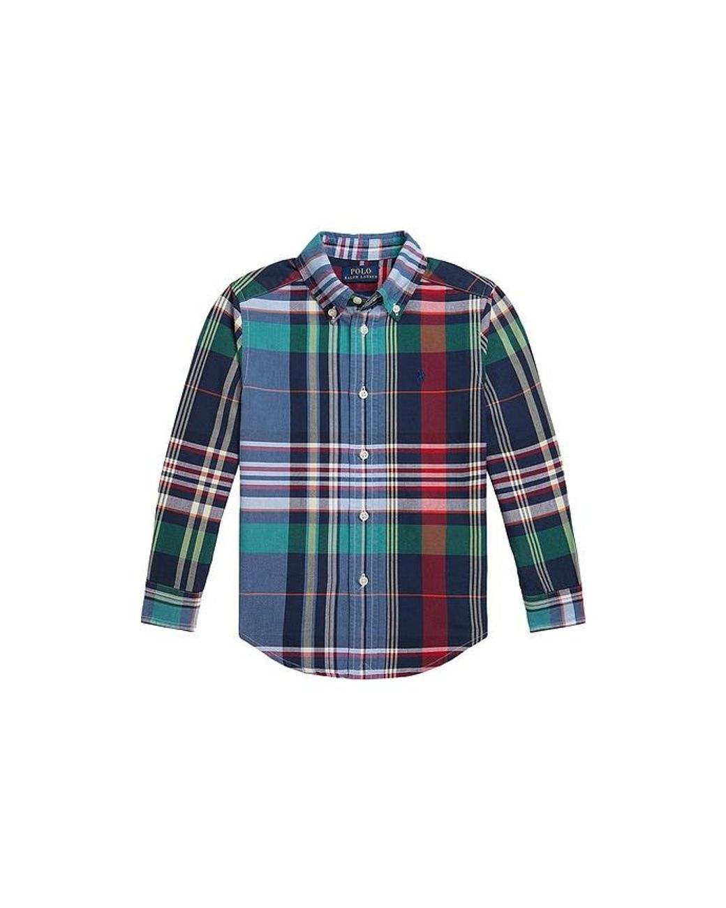 Polo Ralph Lauren Long Sleeve Classic Oxford Sport Shirt in Blue | Lyst