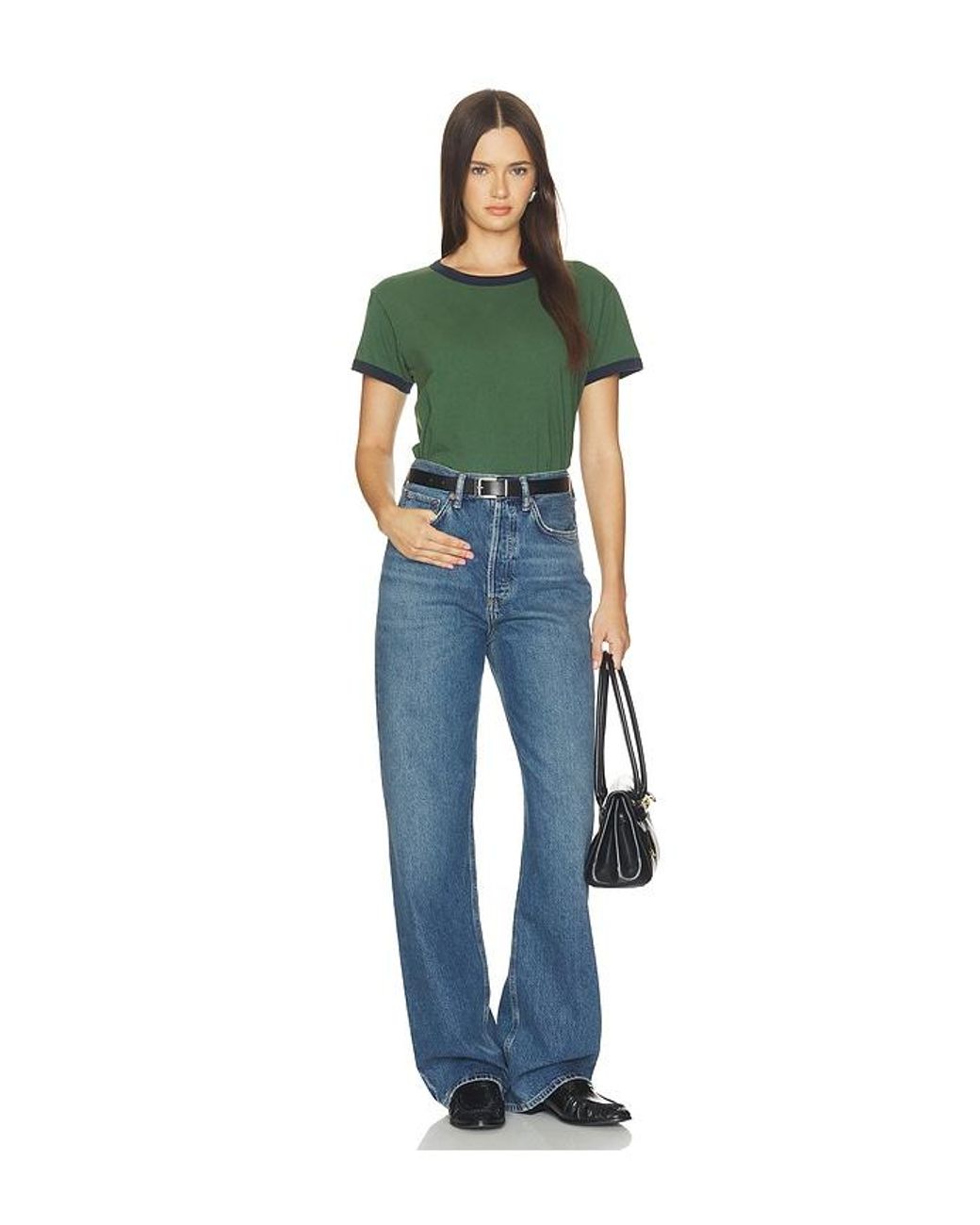 Agolde Blue Vintage Loose Jean
