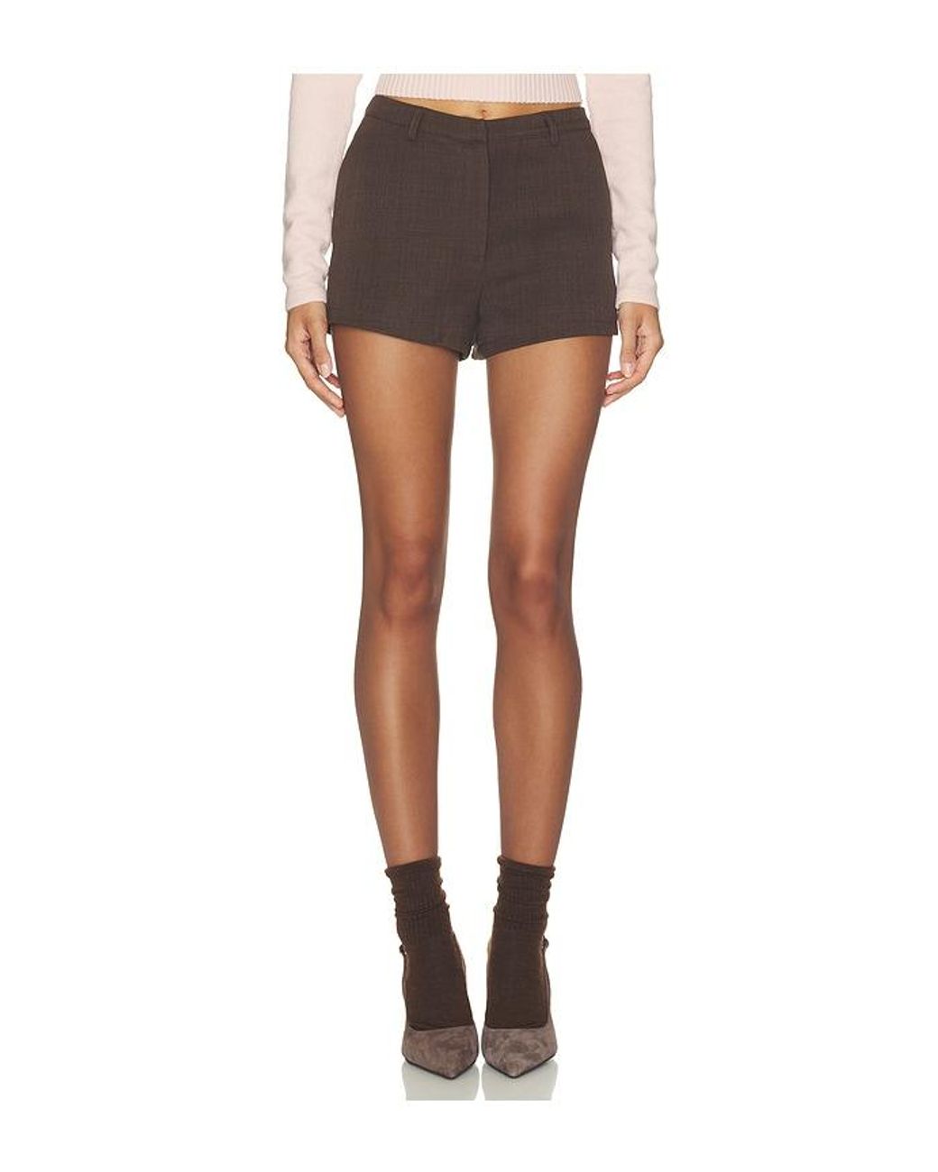SNDY'S Black Dorothea Shorts
