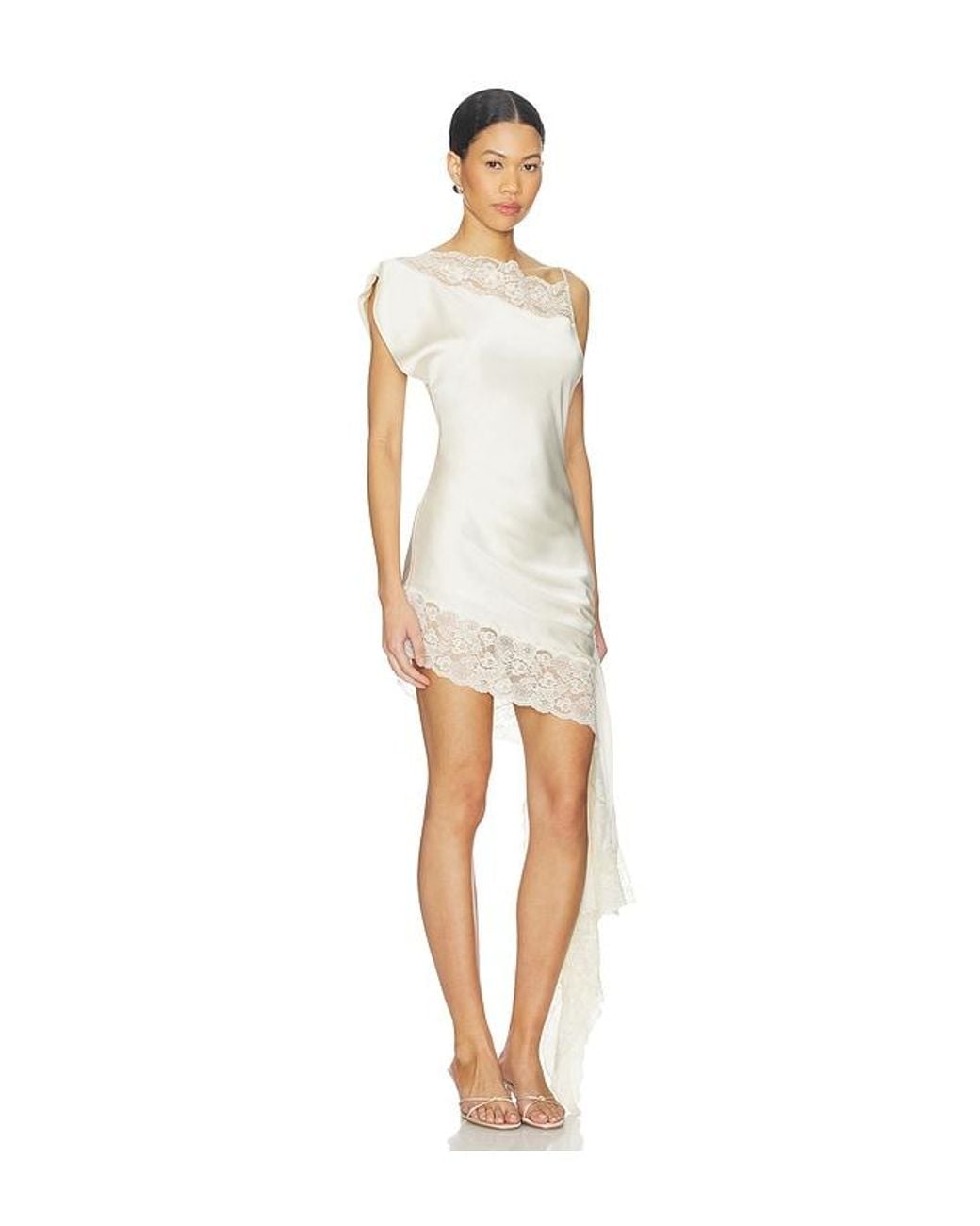 Lovers + Friends White Nataliya Mini Dress