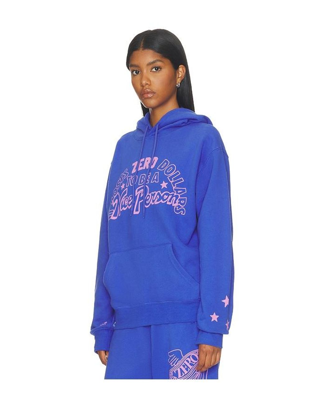 The Mayfair Group Blue It Costs $0 Classic Hoodie