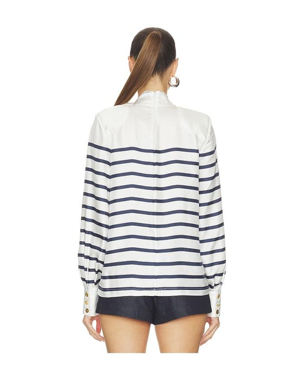 FRANÃOISE White Johanna Blouse