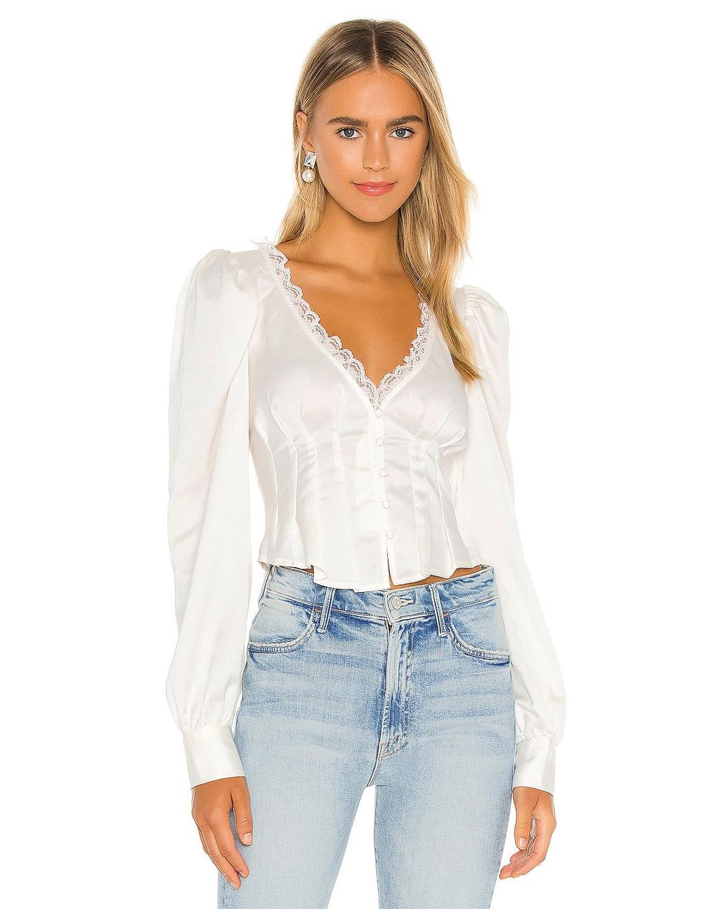 For love and lemons delta blouse sale