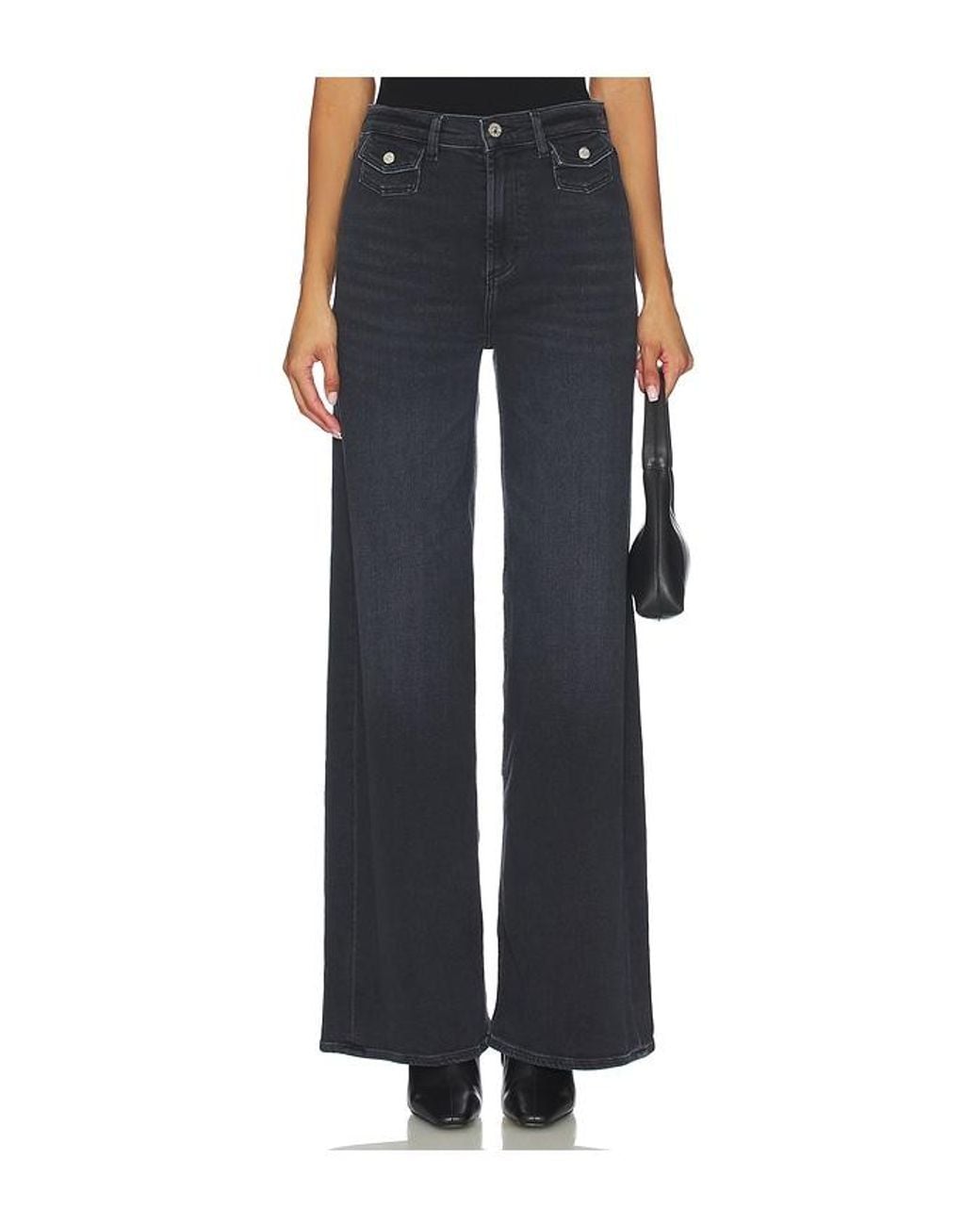 Citizens of Humanity Blue Issy Wide Leg Jeans
