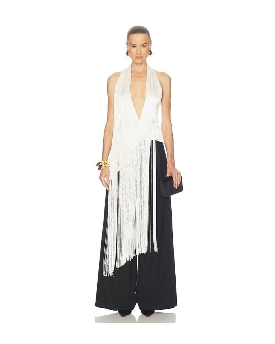 Deme by Gabriella White Storkie Top