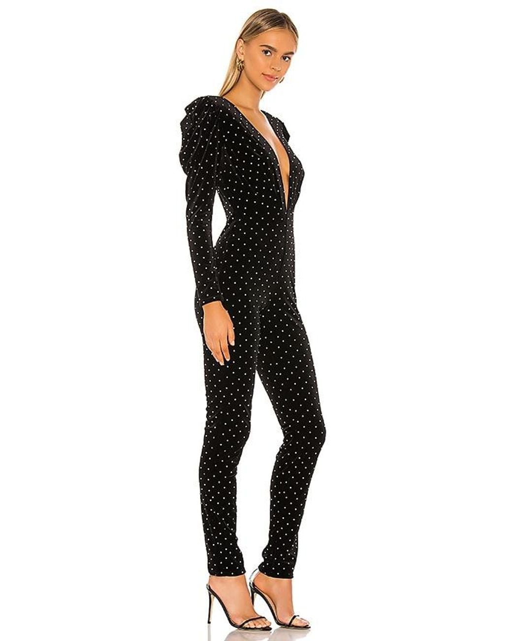 Michael Costello Black X Revolve Lulu Jumpsuit