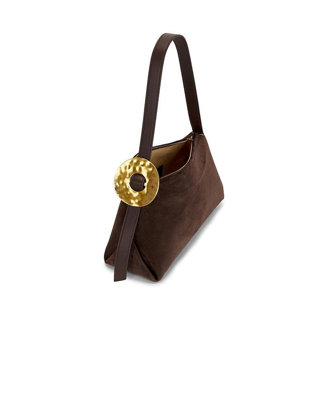 Cult Gaia Brown Preston Shoulder Bag