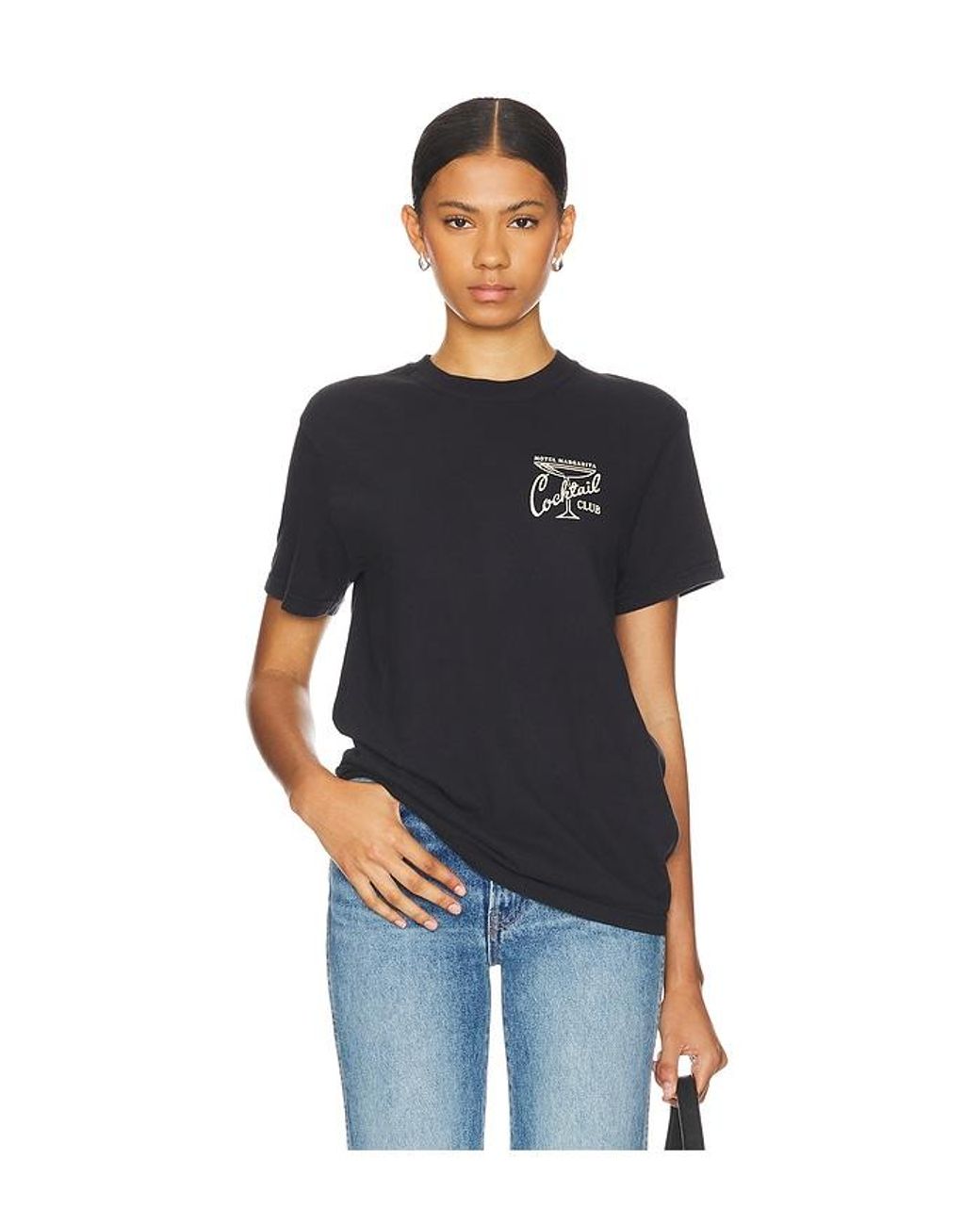 Motel Margarita Black Cocktail Club Tee