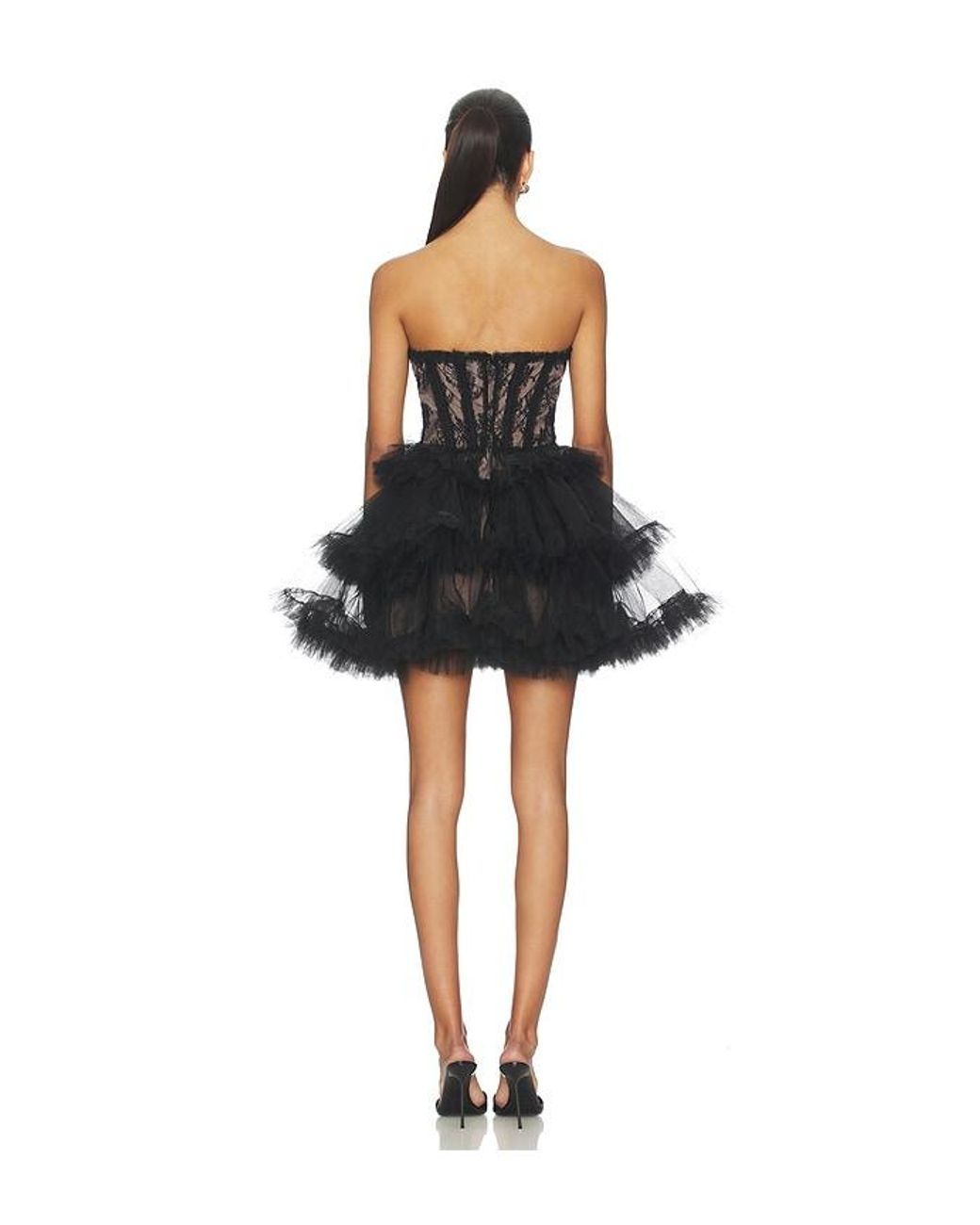 AKNVAS Black Kleid Edel