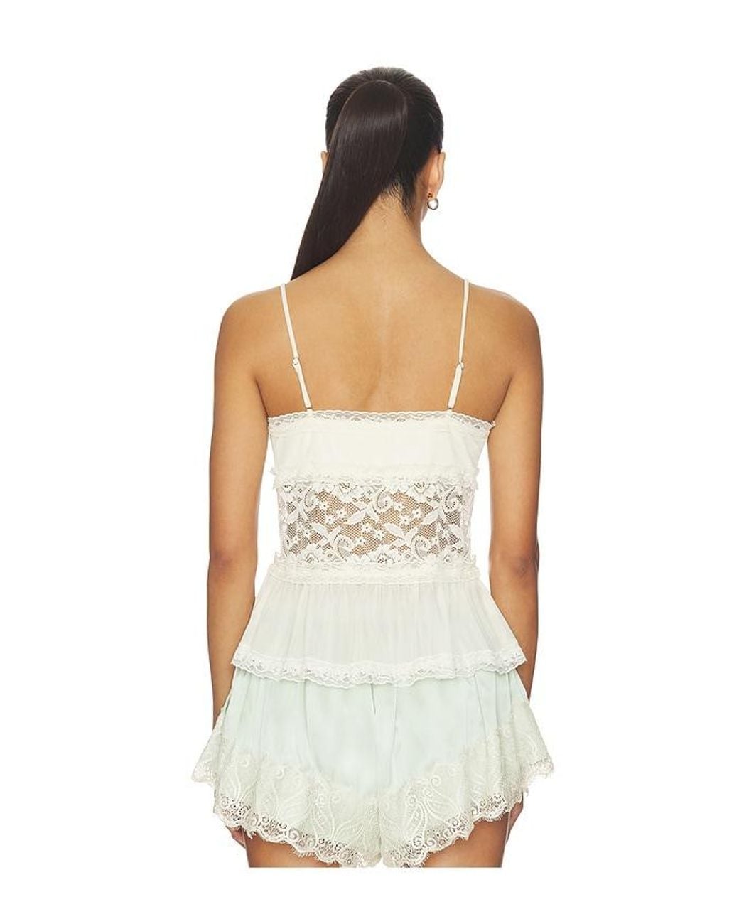 MORE TO COME White Alessandra Cami Top