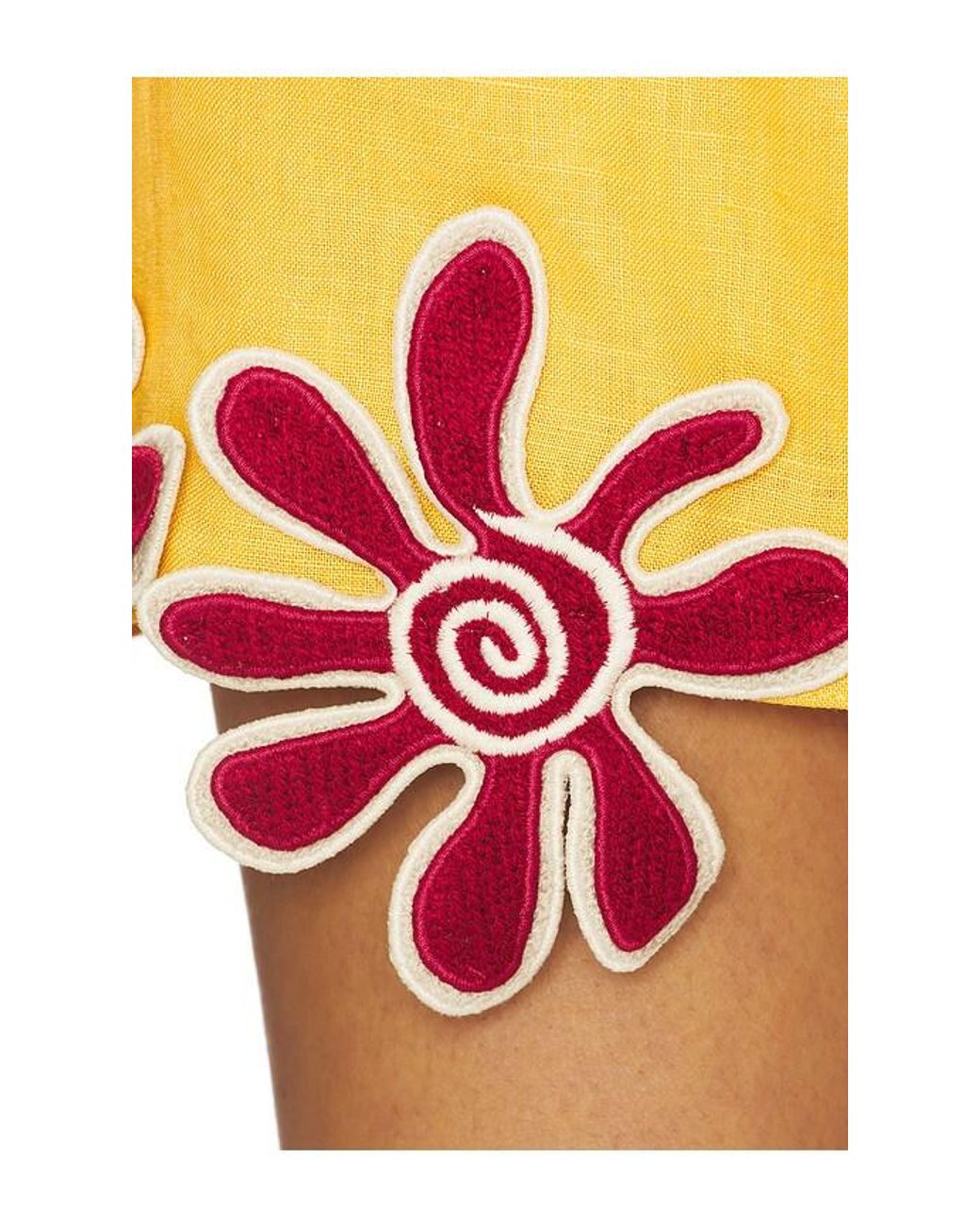 Cala De La Cruz Yellow Veneta Dress