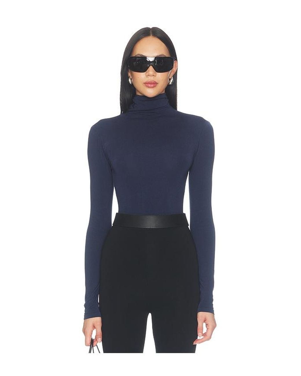 Wolford Blue Colorado String Bodysuit