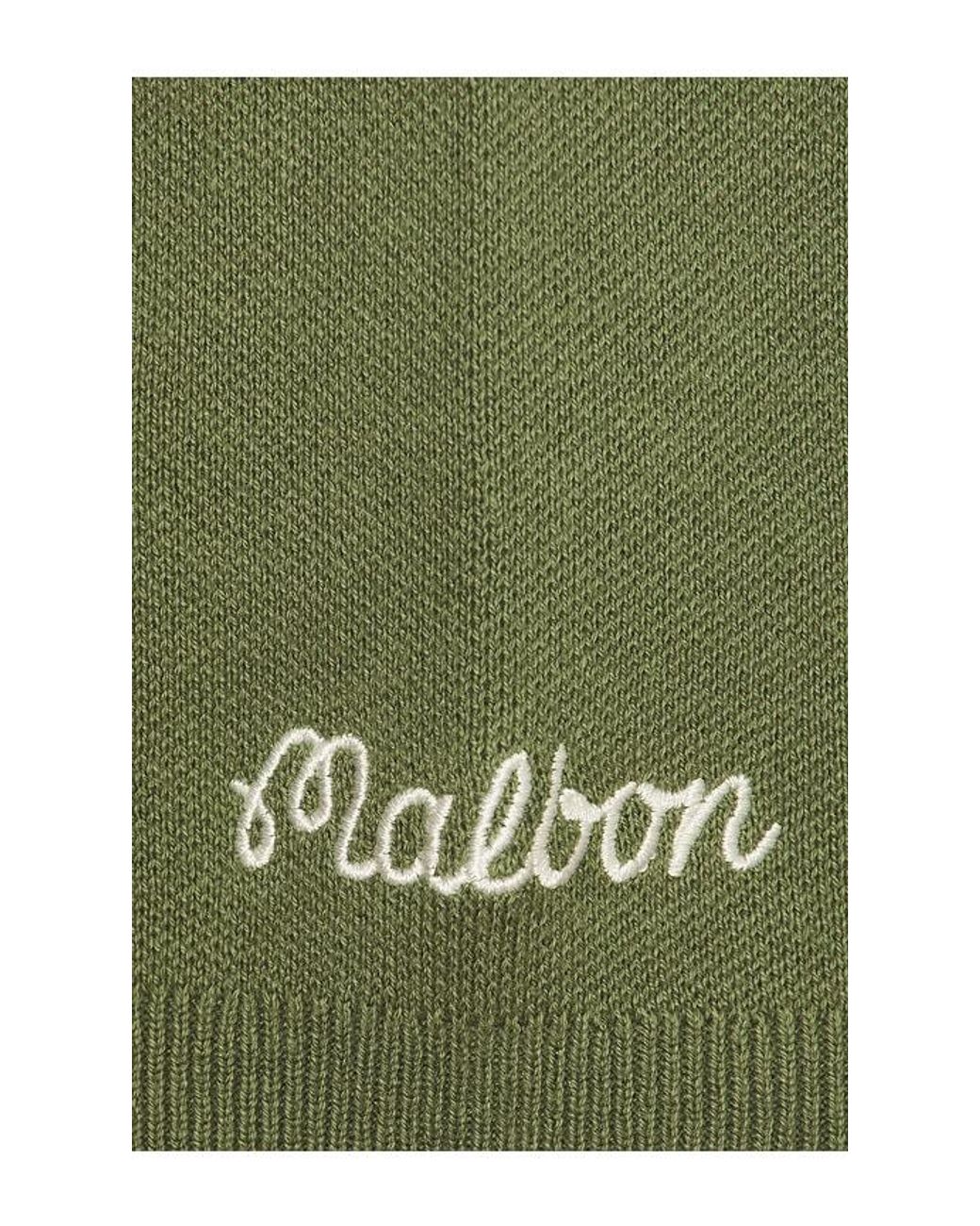 Malbon Green Habana Polo for men