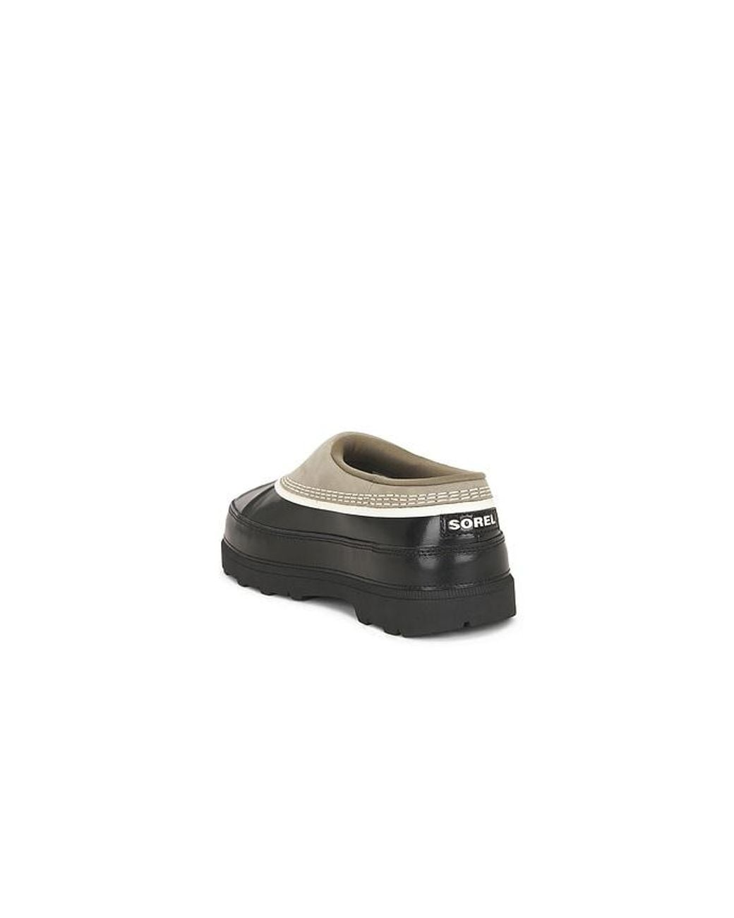 Sorel Black Ambler Waterproof Slipper