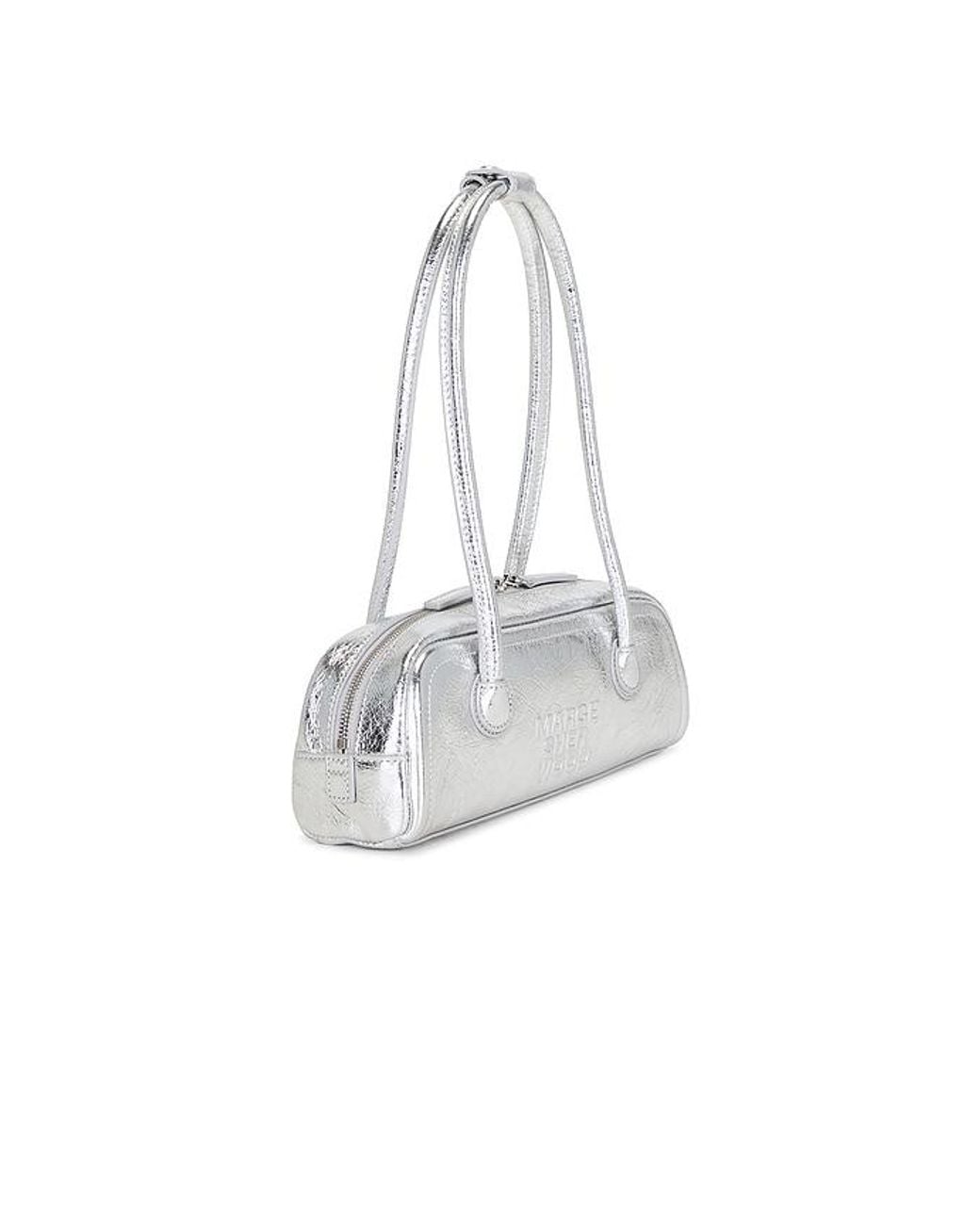 MARGE SHERWOOD White Soft Boston East West Mini Bag