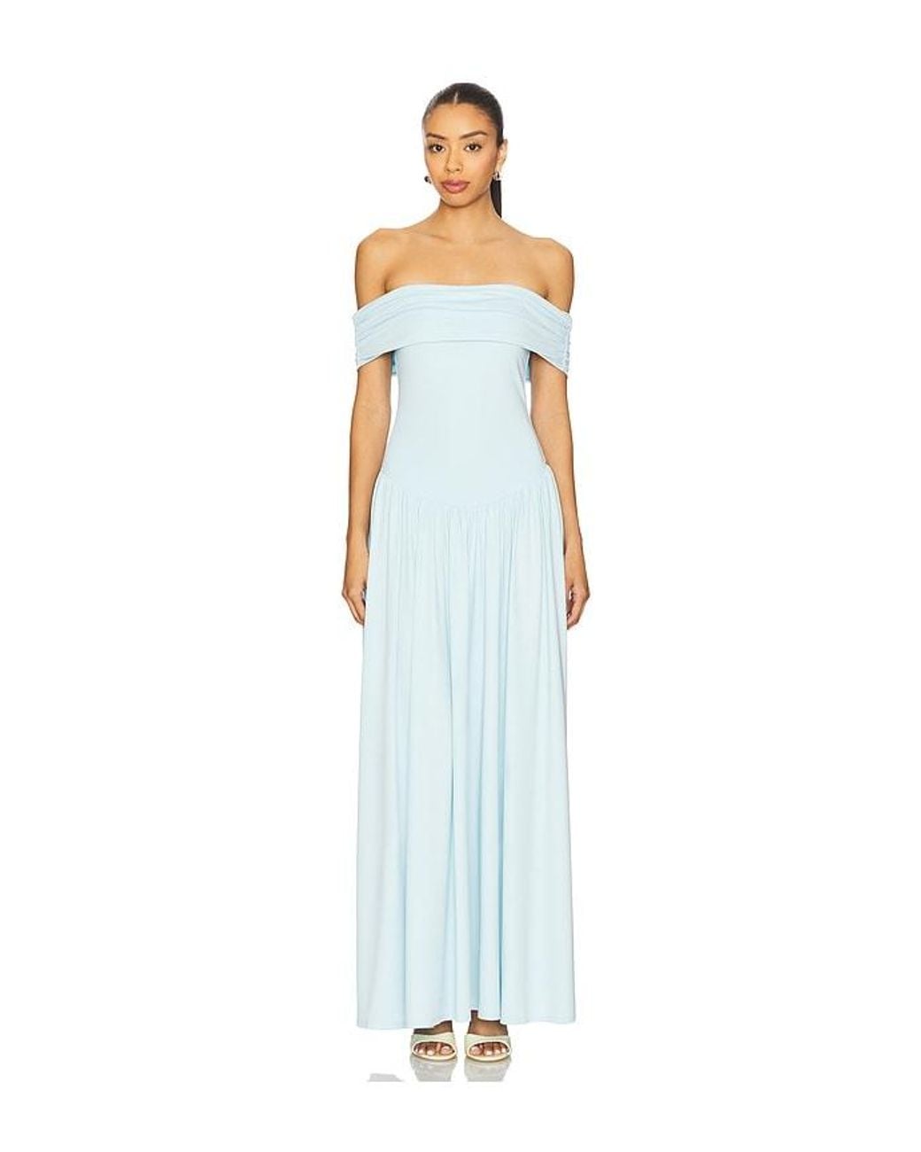 MORE TO COME White Brielle Maxi Dress