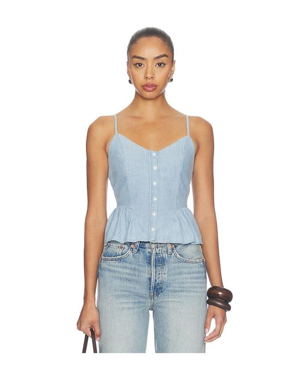 Levi's Blue Monet Blouse