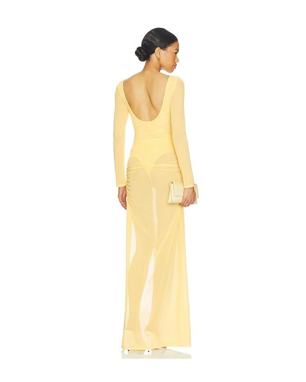 Nbd Metallic Amalya Maxi Dress