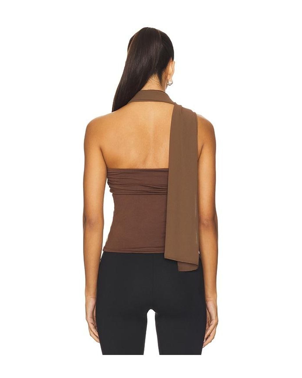 ALL THE WAYS Black Nataline Top