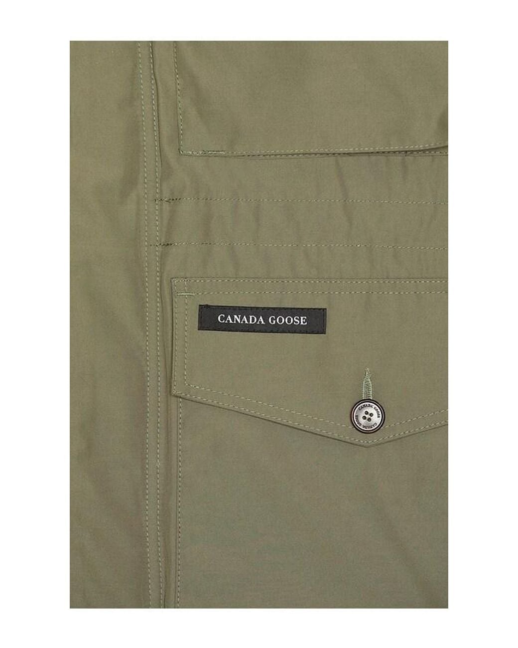 Canada Goose Green Scout Coat for men