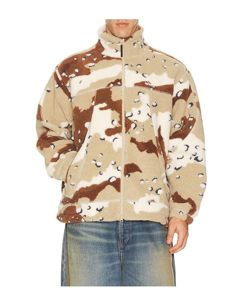 Obey Natural Axis Sherpa Jacket for men