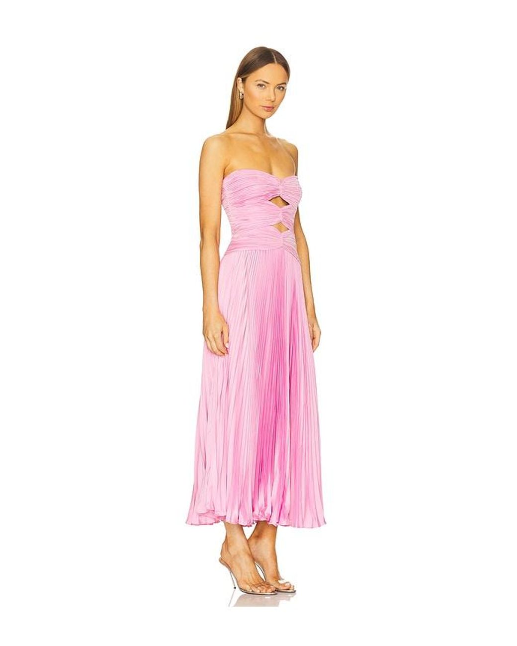 AMUR Pink Carolynn Maxi Dress