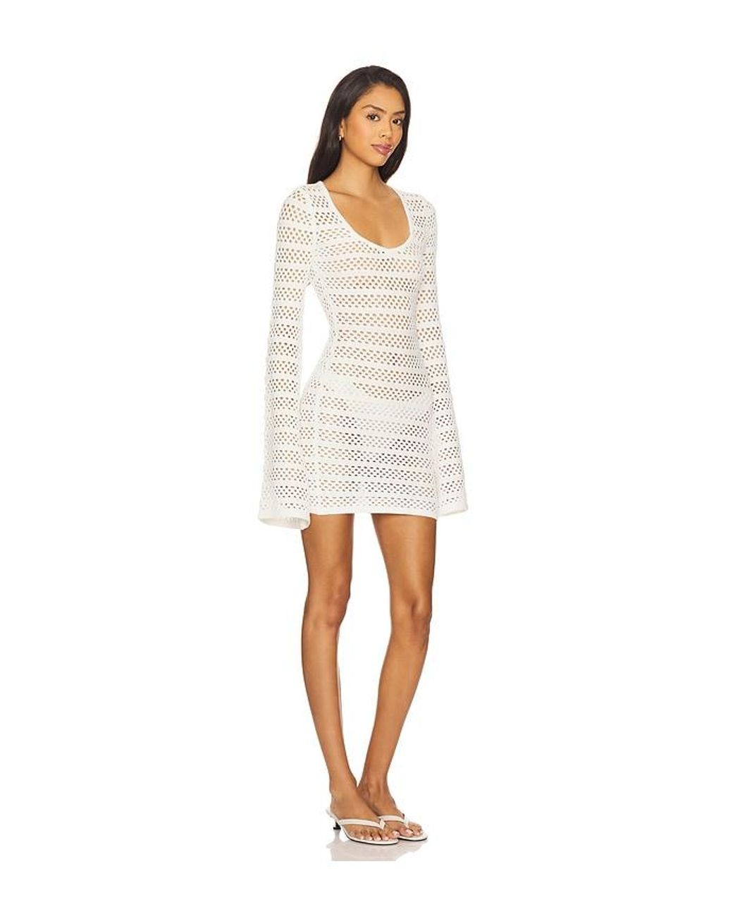 SER.O.YA White Sophie Dress